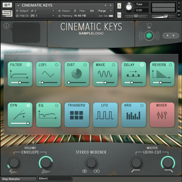 Cinematic Keys by Sample Logic