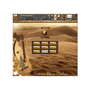 Aviram Dayan Aviram Harp Guitar Website Box Shot