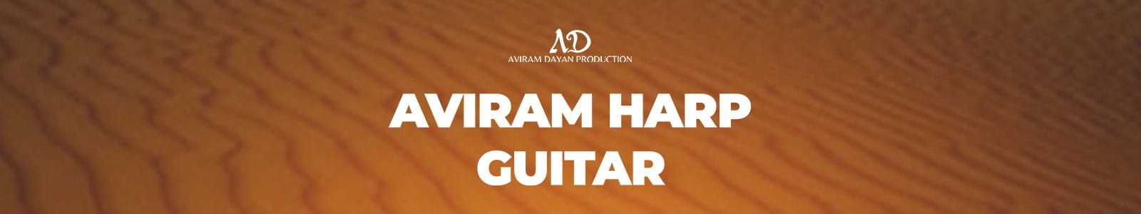 Aviram Dayan Aviram Harp Guitar Website Header