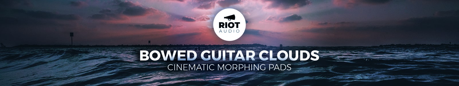 bowed guitar clouds by riot audio