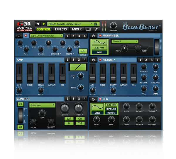 BlueBeast - Yamaha EX5 Virtual Library by Gospel Musicians