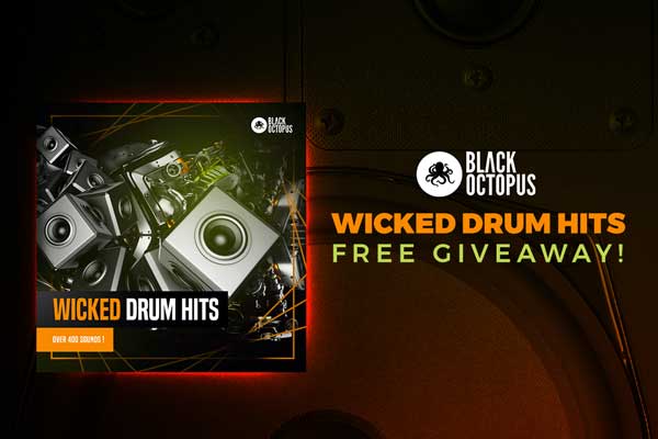 wicked drum hits by black octopus