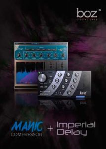 manic compressor + imperial delay by boz digital labs
