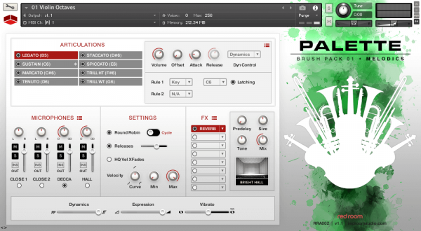 palette bundle by red room audio