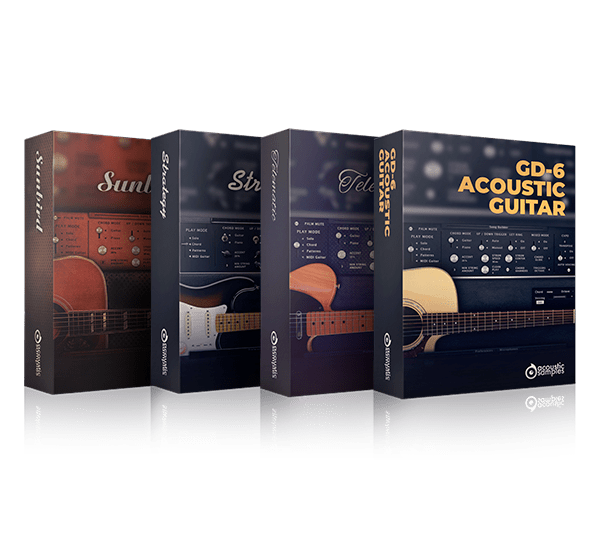 4-in-1 Guitar Bundle by AcousticSamples