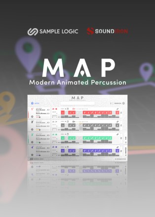 Modern Animated Percussion by Sample Logic