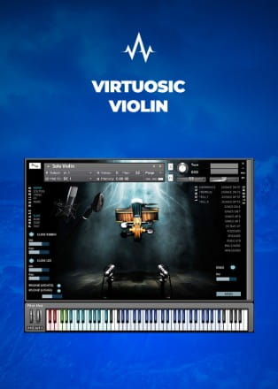 Auddict Virtuosic Violin Website Poster