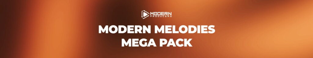 Modern Producers Modern Melodies Megapack Website Header