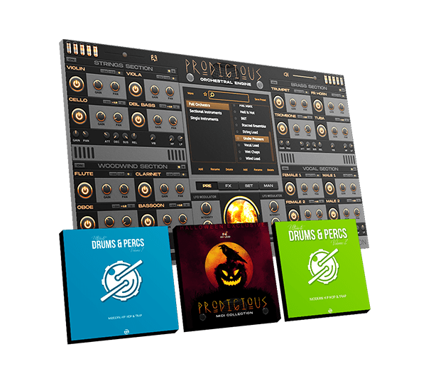 Prodigious Orchestral Engine + Orchestral MIDI Pack by New Nation