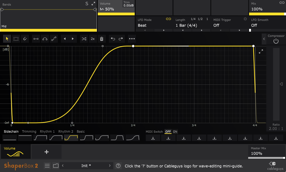 Cableguys Shaperbox 2 Sidechain Compressor Plugin