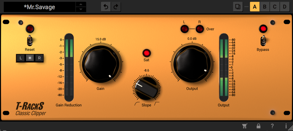 Soft clipping. Tr5 Classic Clipper VST. T Racks Classic Clipper. T Racks Soft Clipper. T-Racks Clipper VST.