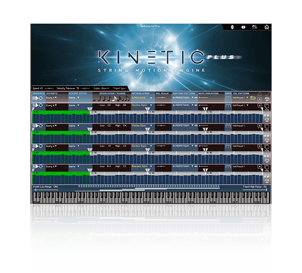 Kirk Hunter Studios Kinetic Strings Plus