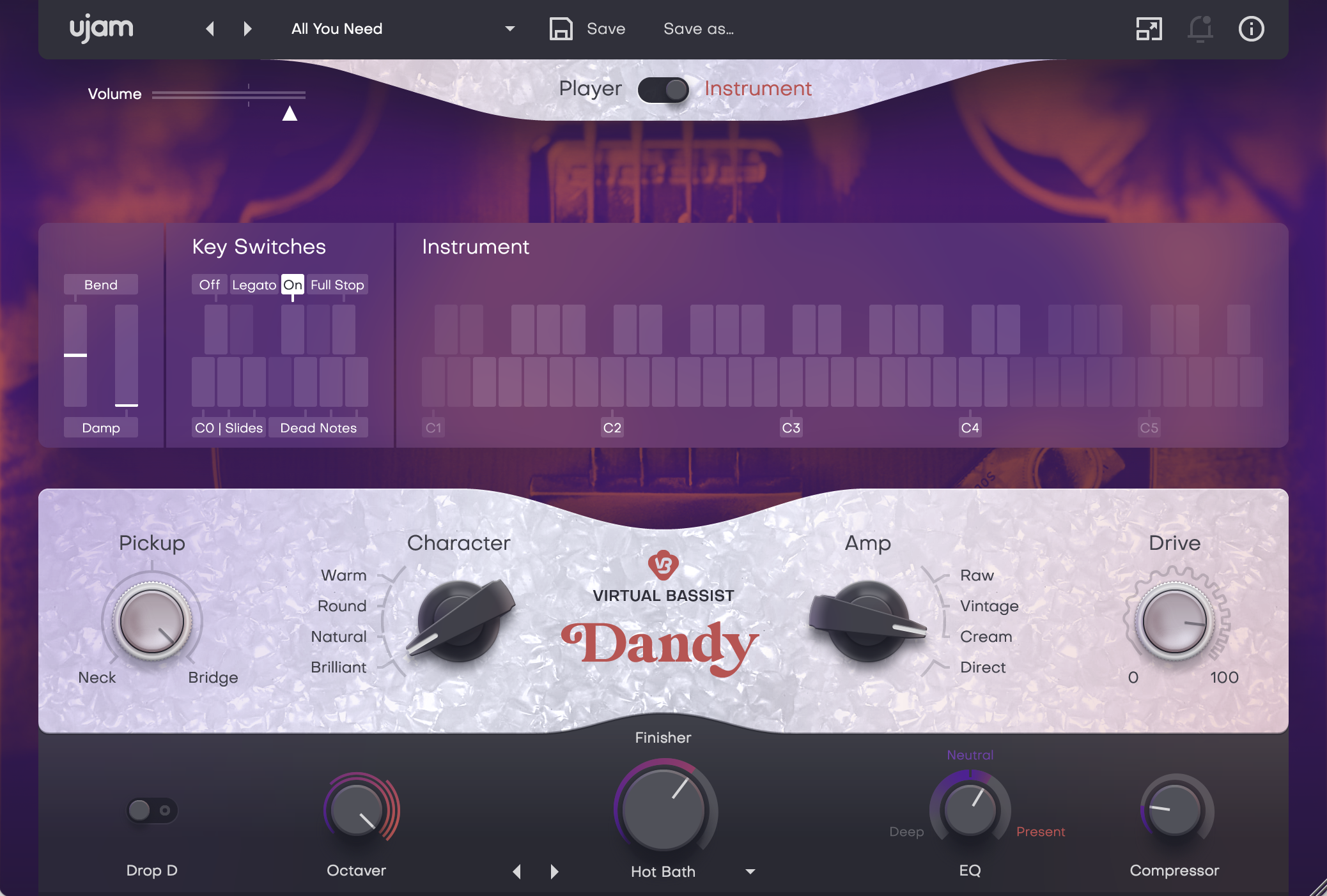 Dandy Instrument Mode