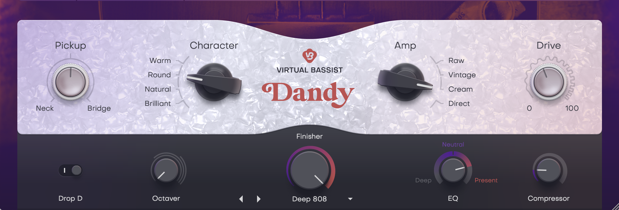 UJAM Dandy Bass Guitar Tones FX