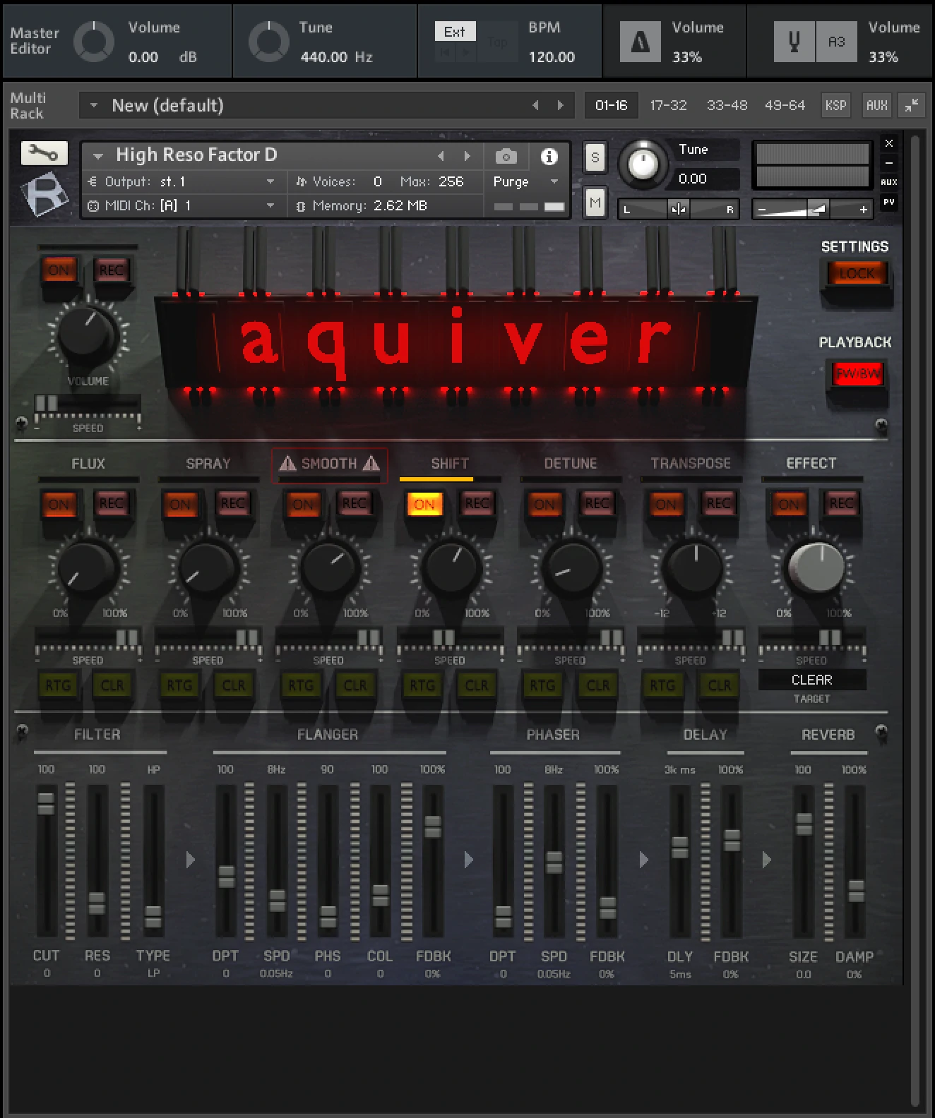 RA Aquiver Rigid Audio