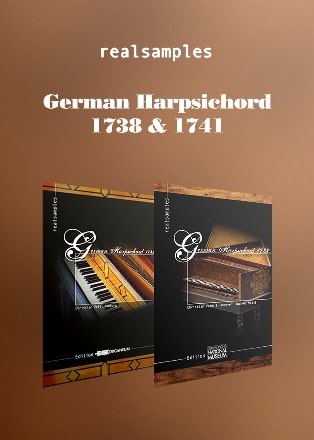 German Harpsichords 1738 & 1741 Bundle by Realsamples