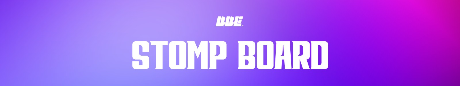 Stomp Board by BBE Sound