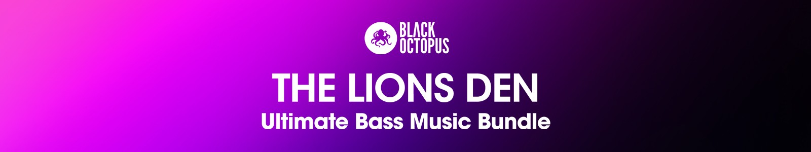 Black Octopus Lions Den Ultimate Bass Music Bundle