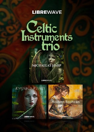 Celtic Instruments Trio by LIBREWAVE
