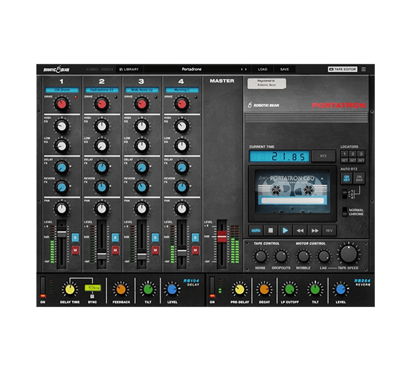 Portatron Tape Synthesizer by Robotic Bean