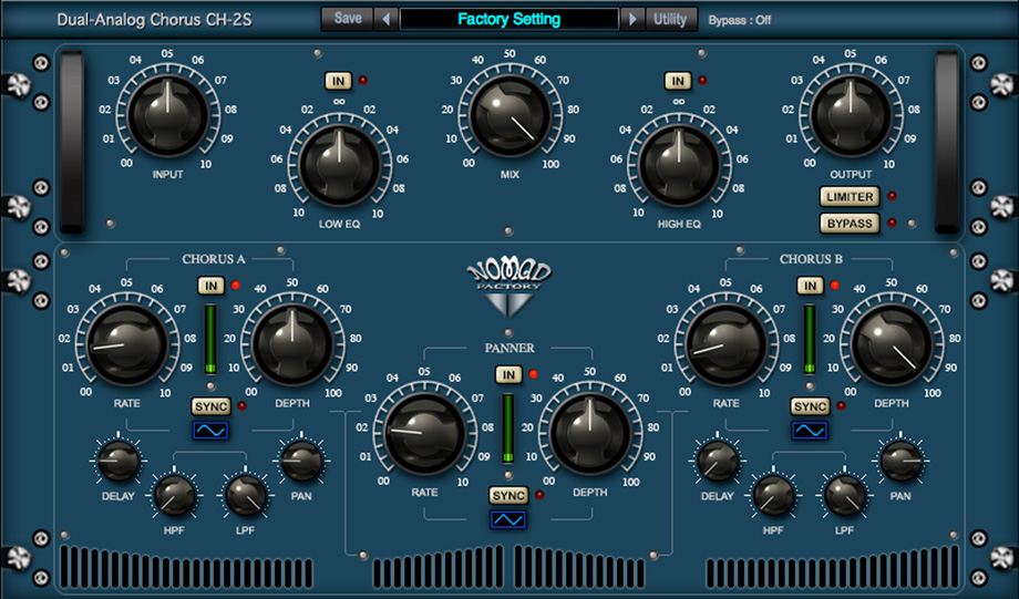 pv Blue Tubes Analog Chorus CHS gui