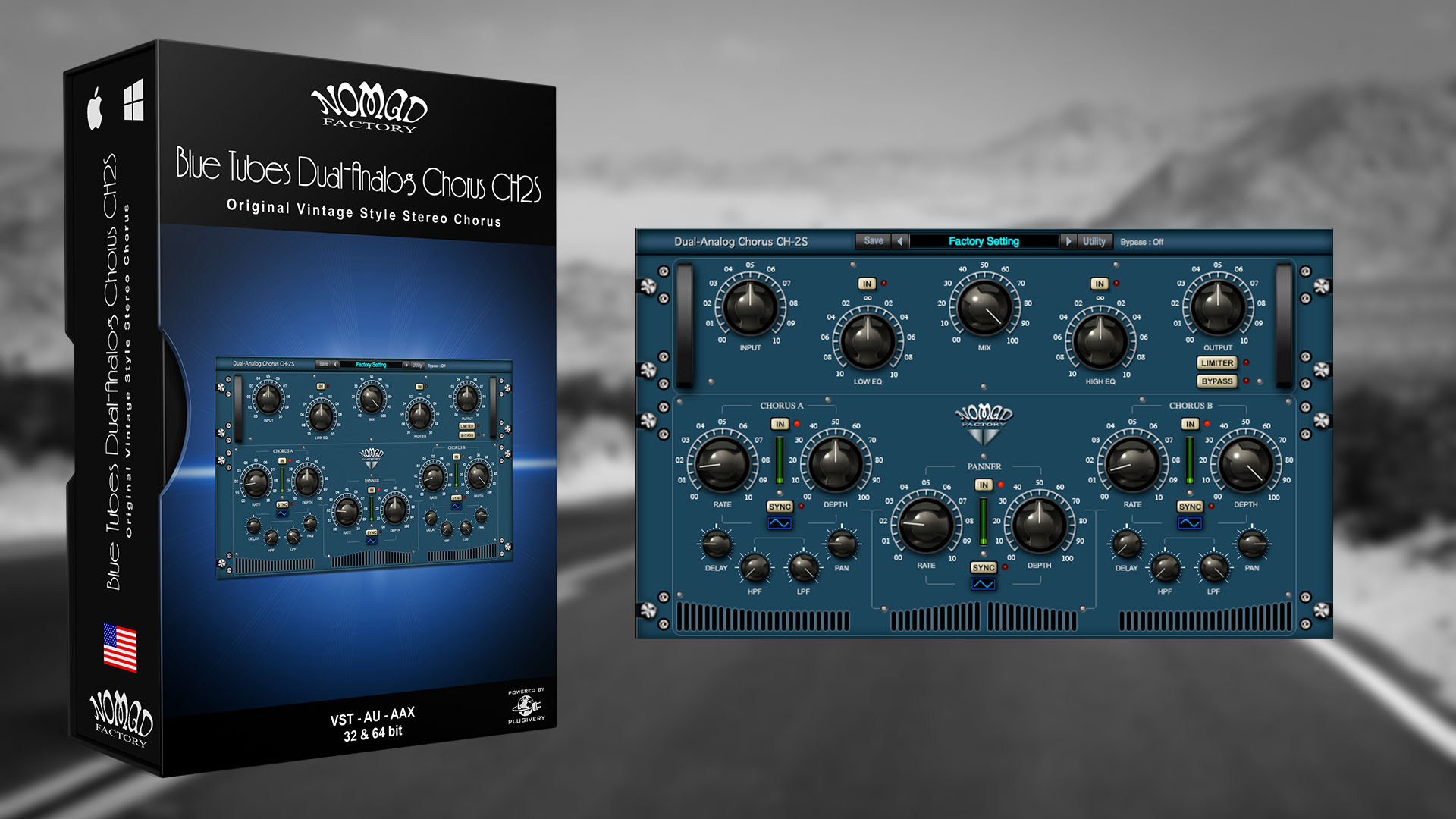 pv Blue Tubes Analog Chorus CHS home