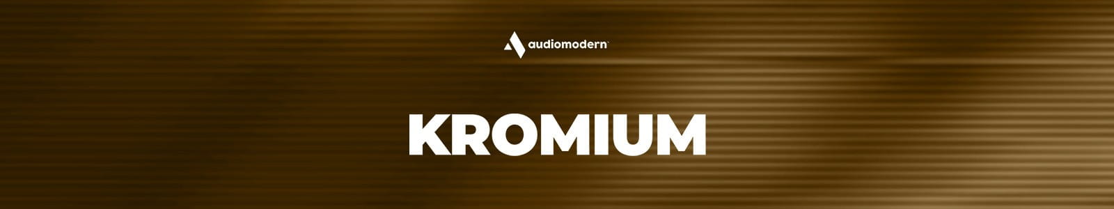 Audiomodern Kromium Website Header