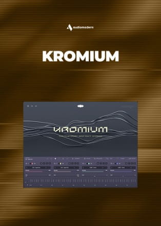 Audiomodern Kromium Website Poster