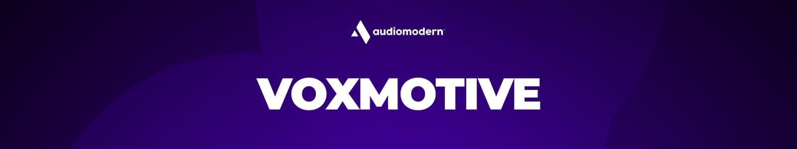 Audiomodern Voxmotive Website Header