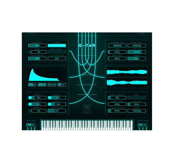 G-T4R Virtual Instrument by DAWDIO