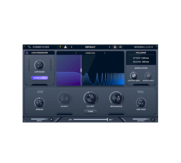 Hybrid Filter by Minimal Audio