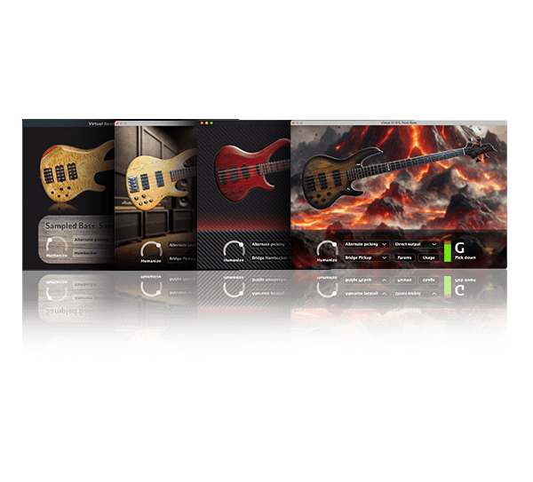 4-In-1 Bass Guitar Plugin Bundle by Pfundstein Audio