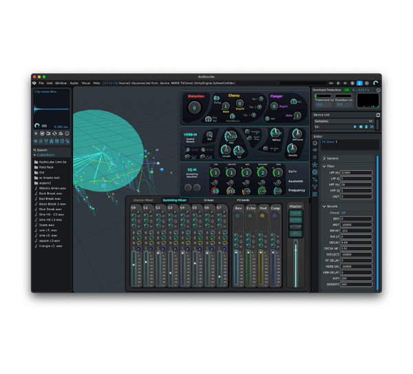 Audiocube 3D DAW