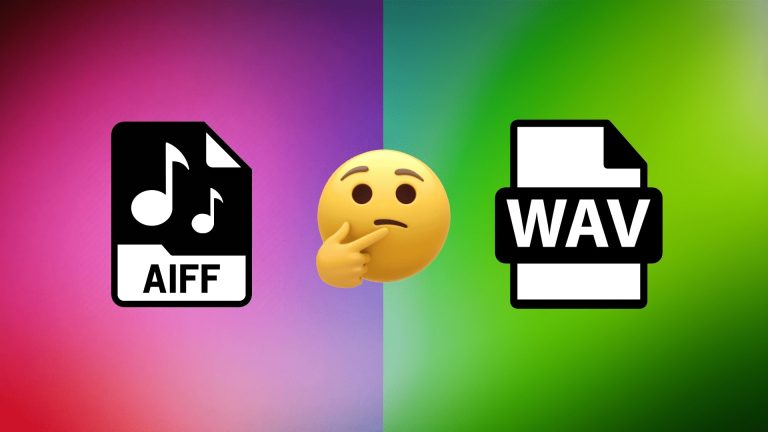 AIFF vs WAV: Choosing The Right File Format