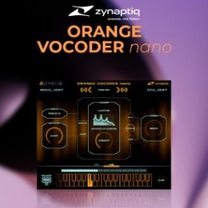 Zynaptiq Orange Vocoder Nano poster min