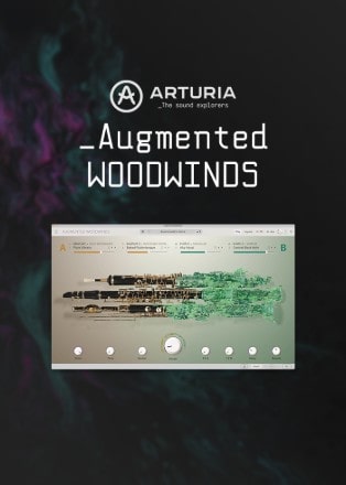 Arturia Augmented Woodwinds poster min