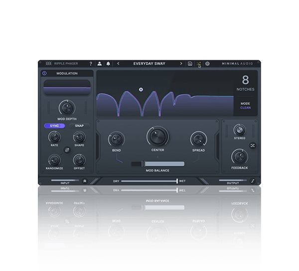 Minimal Audio Ripple Phaser box