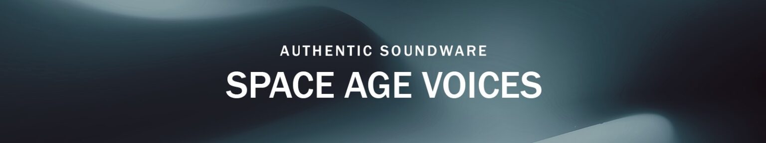Authentic Soundware Space Age Voices