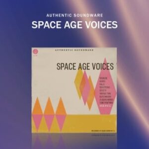 Authentic Soundware Space Age Voices poster min