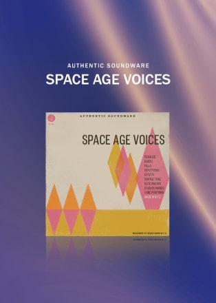 Authentic Soundware Space Age Voices poster min