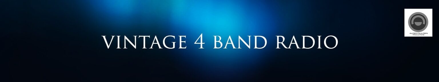 Alden Nulden Productions Vintage 4-Band Radio Bundle