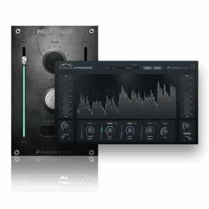 Platone Studio Silverline Compressor+Phi Saturator box shot min