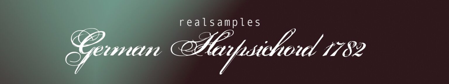 realsamples German Harpsichord 1782