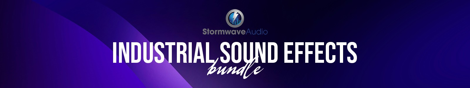 Stormwave Audio Industrial Sound Effects Bundle header min