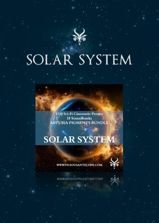 Vicious Antilope Solar System poster min