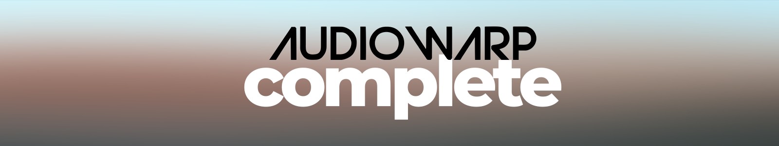 Audiowarp Audiowarp Complete header min