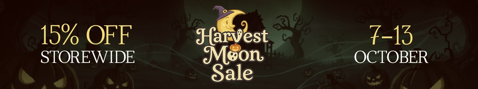 AudioPluginDeals Harvest Moon SALE banner