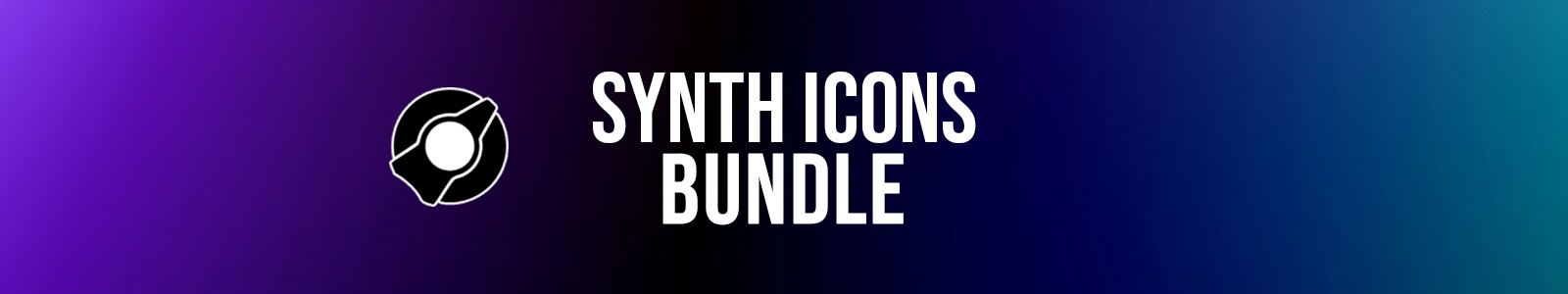 Reverb Machine Synth Icons Bundle header min