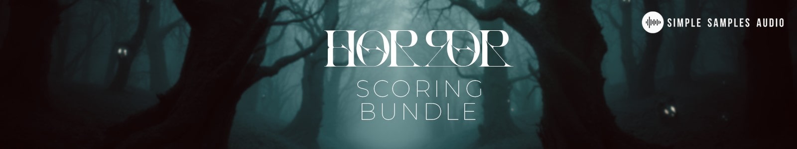 Simple samples audio Horror Scoring Bundle header min