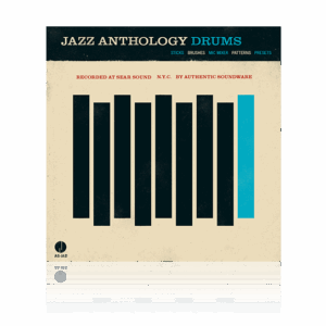 Authentic Soundware Jazz Anthology Drums box shot min